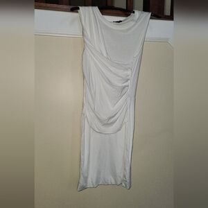 Theory Tp Dress Draped White New